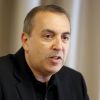 Jean-Marc Morandini fait une déclaration à la presse dans un salon de l'hôtel Radisson à Boulogne-Billancourt, le 19 juillet 2016