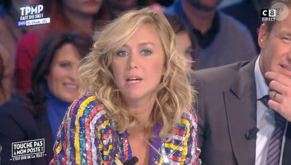 Enora Malagré fait une révélation coquine au sujet de Capucine Anav. "TPMP fait du ski", le 20 janvier sur TF1.