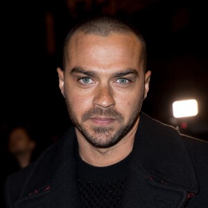 Jesse Williams - Arrivées au défilé de mode "Givenchy", collection Hommes Automne-Hiver 2017/2018 sur le site Richelieu de la Bibliothèque nationale de France à Paris. Le 20 janvier 2017