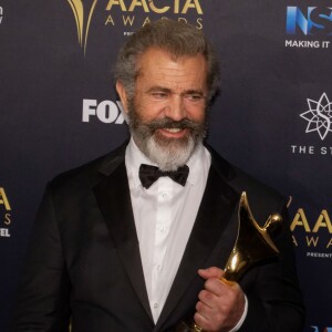 Mel Gibson lors de la 6ème cérémonie des ''AACTA Awards'' à Sydney, le 7 décembre 2016. © Hugh Peterswald/Pacific Press via ZUMA Wire/Bestimage