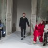 Défilé de mode Giambattista Valli, collection Haute Couture Printemps/Eté 2017 au Musée des Archives Nationales à Paris, le 23 janvier 2017. © Olivier Borde/Bestimage