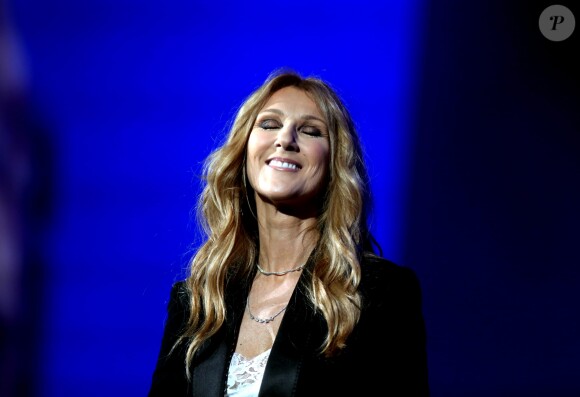 La diva Céline Dion en concert à l'AccorHotels Arena à Paris, le 24 juin 2016. © Dominique Jacovides/Bestimage