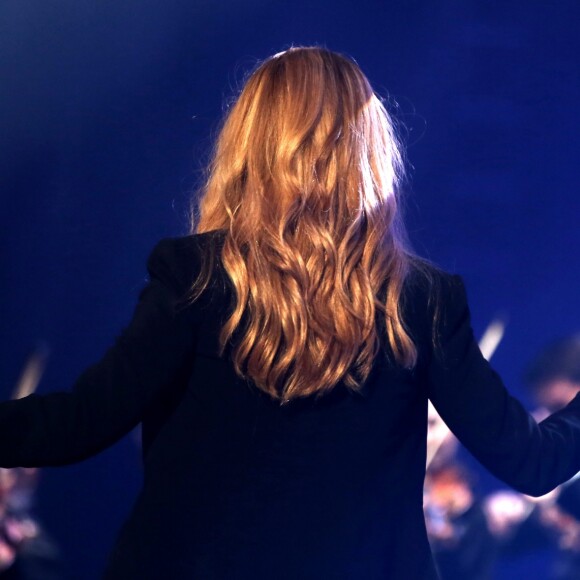 Céline Dion en concert à l'AccorHotels Arena à Paris, le 24 juin 2016. © Dominique Jacovides/Bestimage