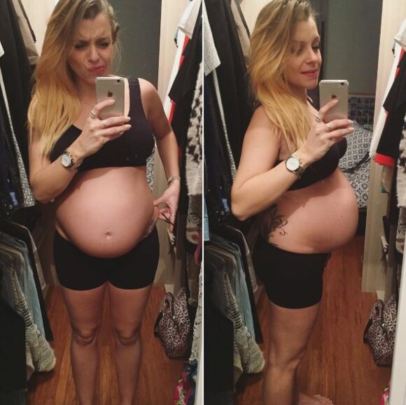 Alexia Mori dévoile le nombre de kilos qu'elle a pris - Instagram, janvier 2017