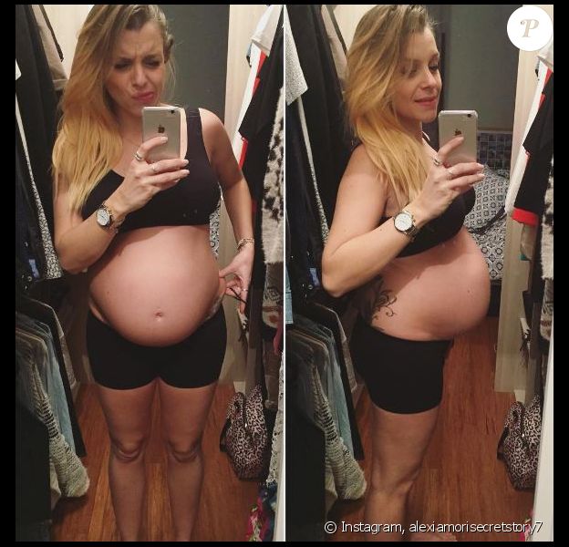 Alexia Mori dévoile le nombre de kilos qu'elle a pris - Instagram, janvier 2017