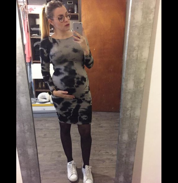 Alexia Mori enceinte - Instagram, janvier 2017