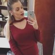 Alexia Mori enceinte et radieuse sur Instagram, décembre 2016