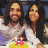 Sara Verdasco, soeur du tennisman espagnol Fernando Verdasco, et son mari Juan Carmona, photo Instagram lors de l'anniversaire de Juan en octobre 2016. Le 11 janvier 2017, le couple a été fauché par une voiture à Miami et Sara a été grièvement blessée.
