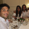 Fernando Verdasco avec sa soeur Sara et son mari Juan Carmona, photo Instagram lors de Noël 2016. Le 11 janvier 2017, le couple a été fauché par une voiture à Miami et Sara a été grièvement blessée.