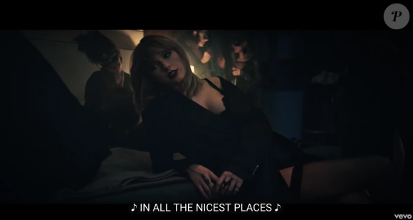 Image extraite du vidéo-clip de la chanson I Don't Wanna Live Forever, interprétée par Zayn Malik et Taylor Swift pour le film Fifty Shades Darker. Vidéo publiée sur Youtube le 27 janvier 2017