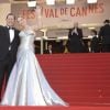 Uma Thurman et Arpad Busson lors de la cérémonie de clôture du Festival de Cannes 2013 avec la projection du film Zulu. Le couple a eu en 2012 une fille, Luna.