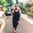 Kylie Jenner et Tyga en vacances au Costa Rica. Janvier 2017.