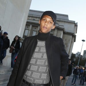 Stromae - Défilé de mode "Kenzo" collection prêt-à-porter Printemps-Eté 2017 lors de la Fashion Week de Paris à la Cité de l'architecture et du patrimoine au Trocadéro à Paris, France, le 4 octobre 2016.