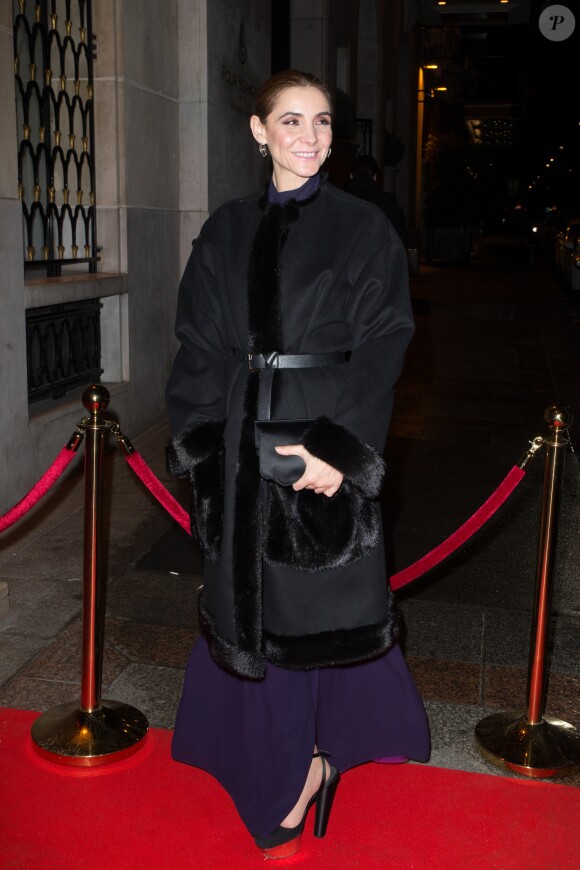 Clotilde Courau à la soirée de la 40ème édition "The Best Awards" à l'hôtel Four Seasons George V à Paris, le 27 Janvier 2017.
