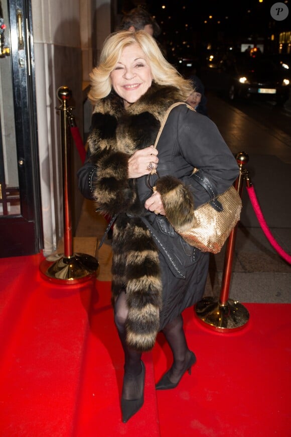 Nicoletta à la soirée de la 40ème édition "The Best Awards" à l'hôtel Four Seasons George V à Paris, le 27 Janvier 2017.
