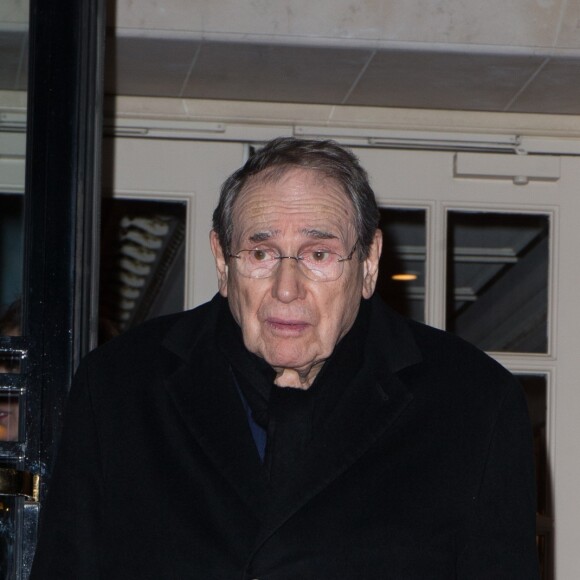 Robert Hossein à la soirée de la 40ème édition "The Best Awards" à l'hôtel Four Seasons George V à Paris, le 27 Janvier 2017.