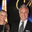 David Ginola et Hélène de Yougoslavie à la soirée de la 40ème édition "The Best Awards" à l'hôtel Four Seasons George V à Paris, le 27 Janvier 2017.