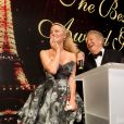 Pamela Anderson et Massimo Gargia - 40 ème édition "The Best Awards" à l'hôtel Four Seasons George V à Paris le 27 janvier 2017 © Alain Rolland / Imagebuzz / Bestimage