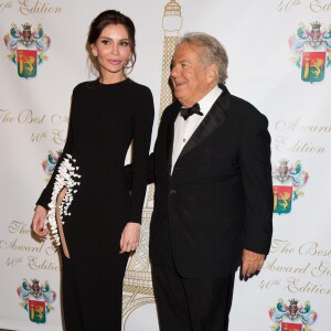 Lola Karimova-Tillyaeva et Massimo Gargia - 40 ème édition "The Best Awards" à l'hôtel Four Seasons George V à Paris le 27 janvier 2017 © Alain Rolland / Imagebuzz / Bestimage