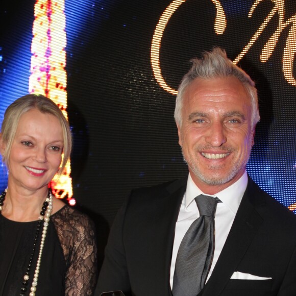 David Ginola et Hélène de Yougoslavie à la soirée de la 40ème édition "The Best Awards" à l'hôtel Four Seasons George V à Paris, le 27 Janvier 2017. © Philippe Baldini/Bestimage