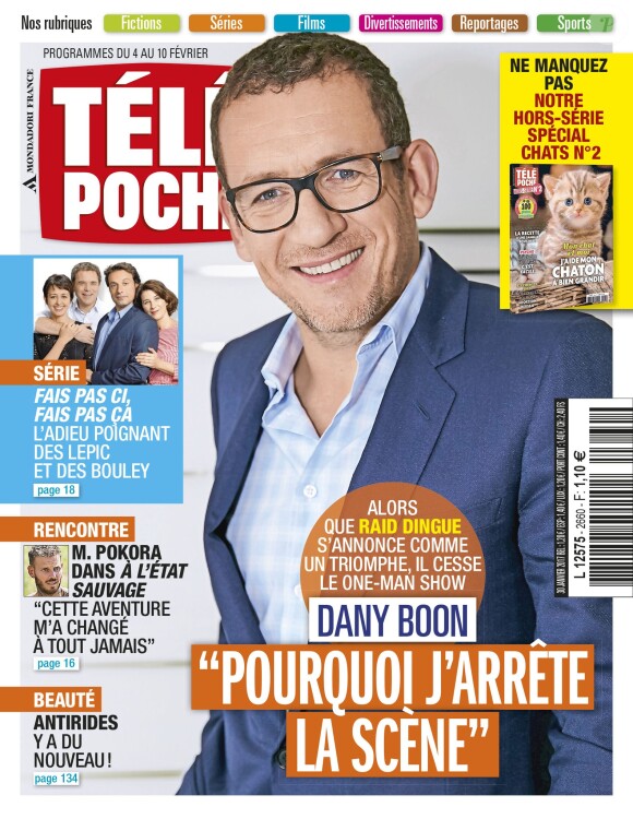 Magazine Télé Poche en kiosques le 30 janvier 2016.