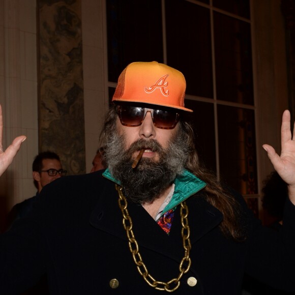 Exclusif - Sébastien Tellier - Intérieur - Cérémonie des "GQ 2015, Les Hommes de l'Année" au Shangri-La Hotel à Paris, le 25 janvier 2016. © Rachid Bellak/Bestimage