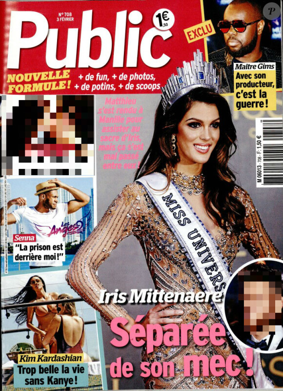 Magazine "Public" en kiosques le 3 févier 2017.