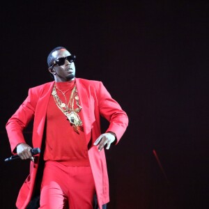 Sean Combs (P. Diddy) en concert lors du "Bad boy reunion tour" à Cincinnati le 17 septembre 2016.