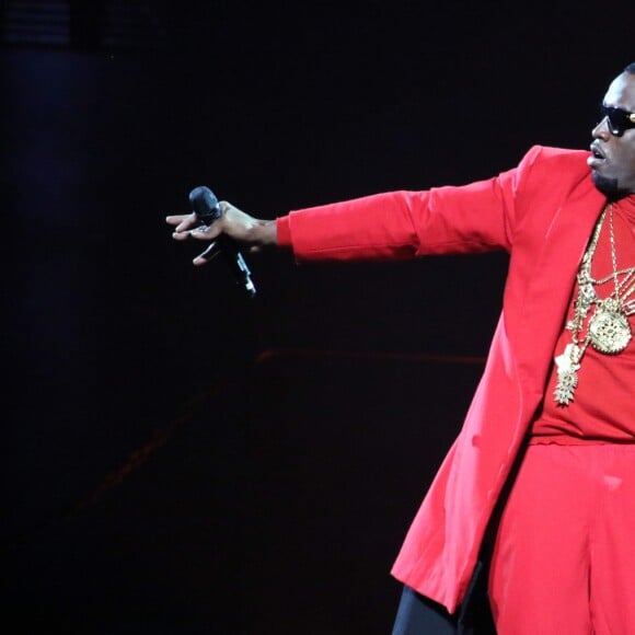 Sean Combs (P. Diddy) en concert lors du "Bad boy reunion tour" à Cincinnati le 17 septembre 2016.