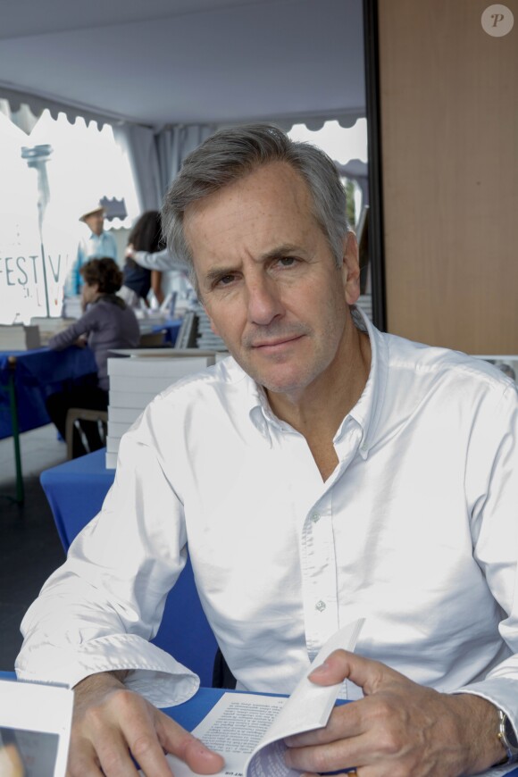 Bernard De La Villardiere au Festival du Livre à Nice le 5 juin 2016.