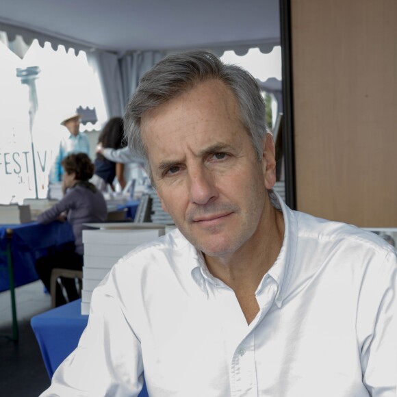 Bernard De La Villardiere au Festival du Livre à Nice le 5 juin 2016.