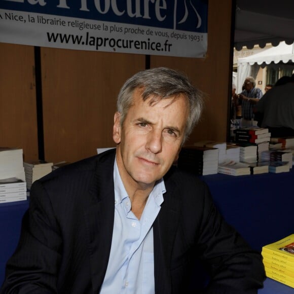 Bernard de La Villardière au Festival du Livre à Nice le 4 juin 2016.