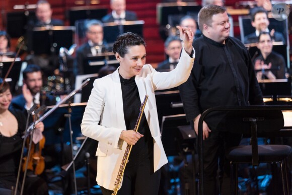 Semi-exclusif - Magali Mosnier, Mikko Franck - 24ème Victoires de la musique classique à Radio France à Paris le 1er février 2017. © Cyril Moreau - Veeren Ramsamy / Bestimage