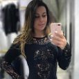Shanna Kress en robe sexy - Instagram, janvier 2017
