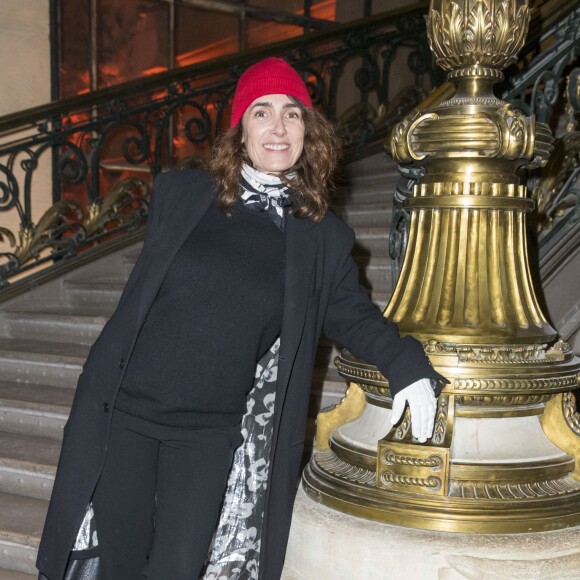Mademoiselle Agnès (Agnès Boulard) au défilé de mode "Berluti", collection Hommes Automne-Hiver 2017/2018 au Grand Palais à Paris. Le 20 janvier 2017 © Olivier Borde / Bestimage