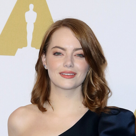 Emma Stone à l'Oscar Nominee Luncheon au Beverly Hilton à Beverly Hills, le 6 février 2017