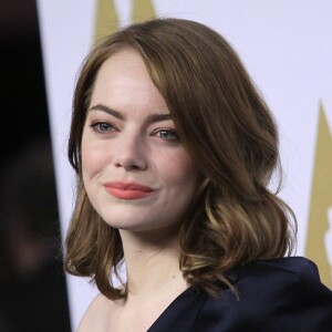 Emma Stone à l'Oscar Nominee Luncheon au Beverly Hilton à Beverly Hills, le 6 février 2017