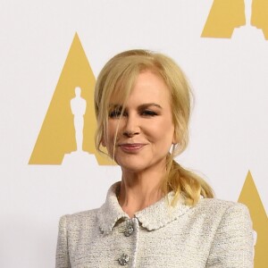 Nicole Kidman (robe Chanel) à l'Oscar Nominee Luncheon au Beverly Hilton à Beverly Hills, le 6 février 2017 © AdMedia via Zuma/Bestimage