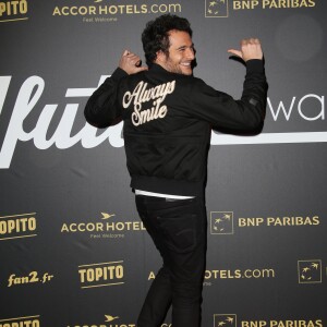 Amir Haddad - 4ème cérémonie des Melty Future Awards au Grand Rex à Paris, le 6 février 2017. © Denis Guignebourg/Bestimage