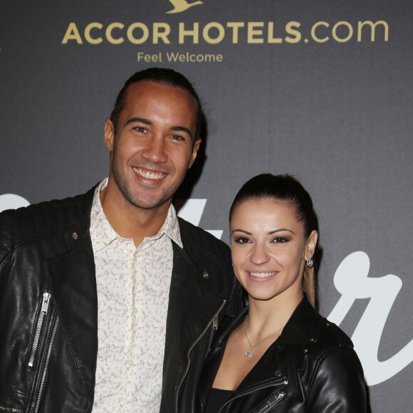 Laurent Maistret et Denitsa Ikonomova - 4ème cérémonie des Melty Future Awards au Grand Rex à Paris, le 6 février 2017. © Denis Guignebourg/Bestimage