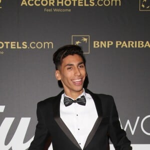 ILyes Djadel - 4ème cérémonie des Melty Future Awards au Grand Rex à Paris, le 6 février 2017. © Denis Guignebourg/Bestimage