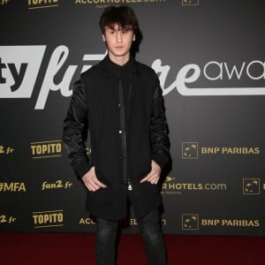 Nemo Schiffman (fils d'Emmanuelle Bercot) - 4ème cérémonie des Melty Future Awards au Grand Rex à Paris, le 6 février 2017. © Denis Guignebourg/Bestimage