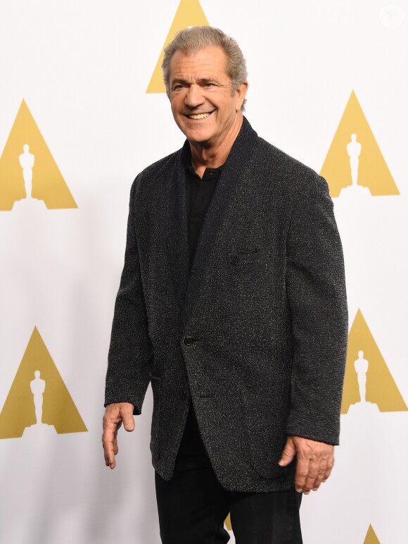 Mel Gibson à l'Oscar Nominee Luncheon à Beverly Hills, le 6 février 2017 © AdMedia via Zuma/Bestimage