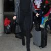 Rosie Huntington-Whiteley arrive à l'aéroport de LAX à Los Angeles, le 3 novembre 2016