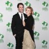 Maggie Grace et son fiancé Matthew Cooke à la 12ème soirée annuelle pre-oscars "Global Green" à Los Angeles, le 19 février 2015.