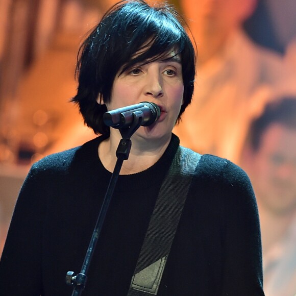 Exclusif - Sharleen Spiteri du groupe Texas - Enregistrement de l'émission "Les Années Bonheur à La Plaine St Denis le 3 mars 2015.