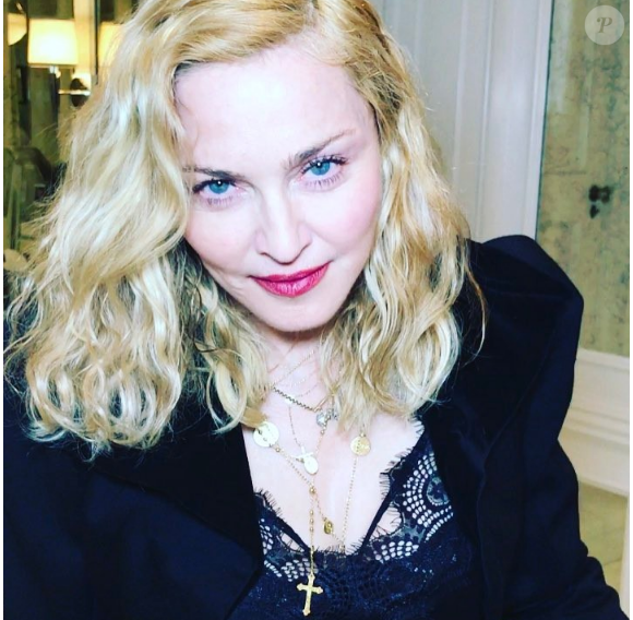 Madonna a publié un selfie sur sa page Instagram en février 2017