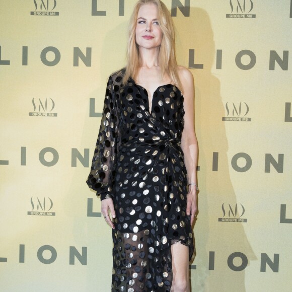 Nicole Kidman lors de l'avant-première du film "Lion" au cinéma Gaumont Opéra à Paris, France, le 10 février 2017. © Olivier Borde/Bestimage