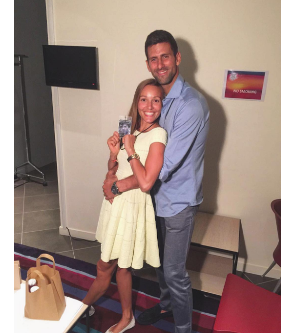 Novak Djokovic et sa femme Jelena (ici avant de rencontrer Enrique Iglesias, dont madame semble fan !), parents d'un petit Stefan né en octobre 2014, attendraient leur 2e enfant pour le mois d'août 2017 selon le tabloïd serbe Blic. Photo Instagram 2016.