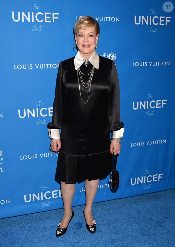 Candy Spelling à la 6ème soirée de gala biannuel UNICEF Ball 2016, en partenariat avec Louis Vuitton, à l'hôtel Beverly Wilshire Four Seasons à Beverly Hills, le 12 janvier 2016.